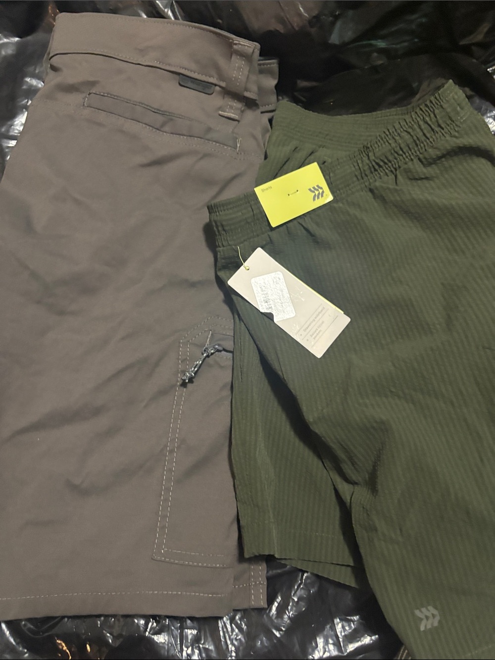 Men's Casual  wrangler shorts and all in motion Elastic Waist Shorts
